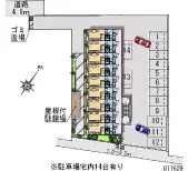 ★手数料０円★土浦市烏山５丁目　月極駐車場（LP）